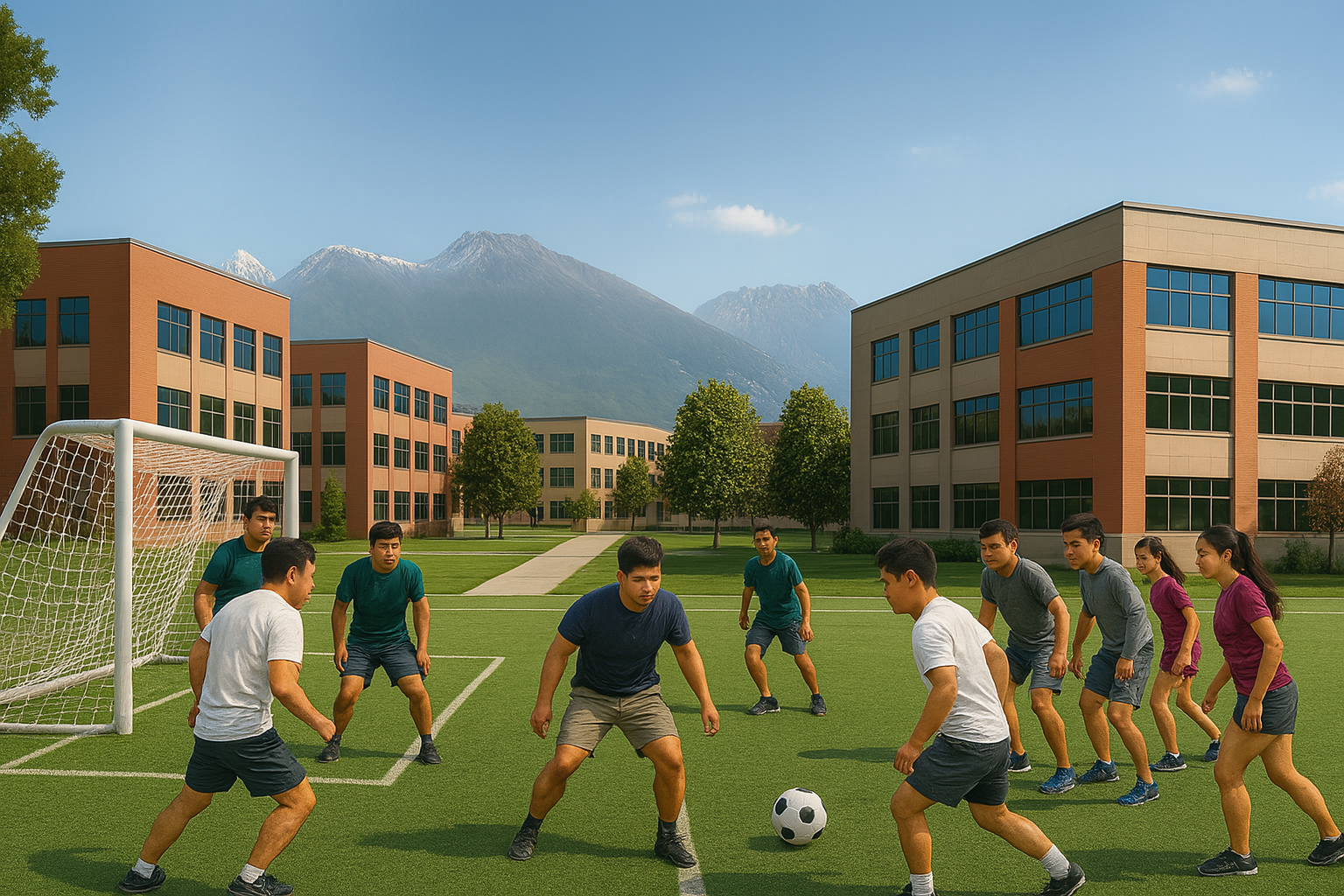 University sports complex